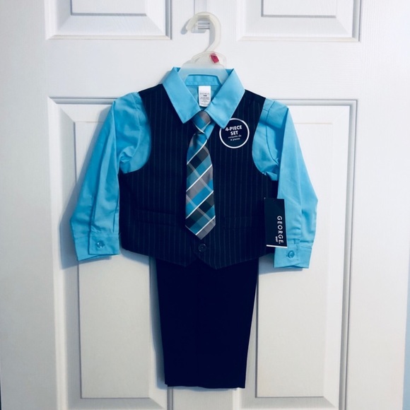 George Other - Boys Suit 4 Piece NEW